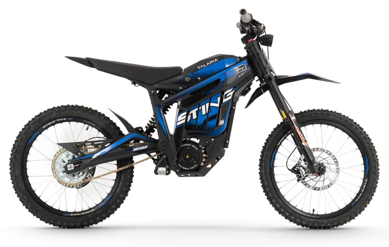 Talaria Sting R MX4 – Elektromotorrad, Seitenansicht